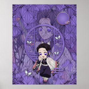 Shinobu Kocho Chibi Poster