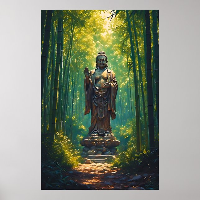 Shinrin no Hotoke (Buddha des Waldes) Poster (Vorne)