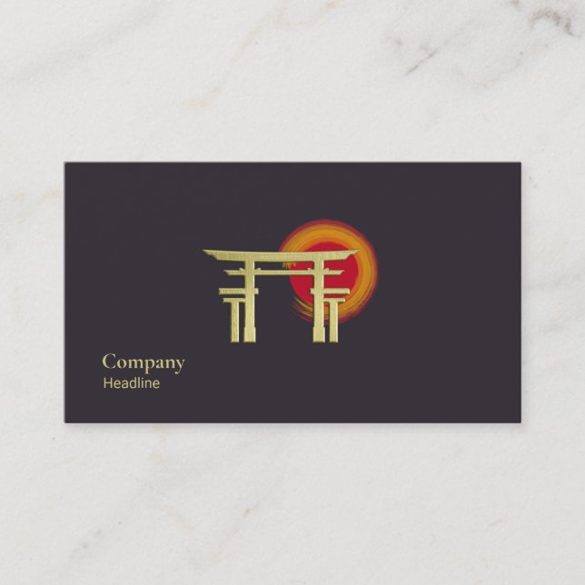 Shinto Business Card Visitenkarte (Vorderseite)
