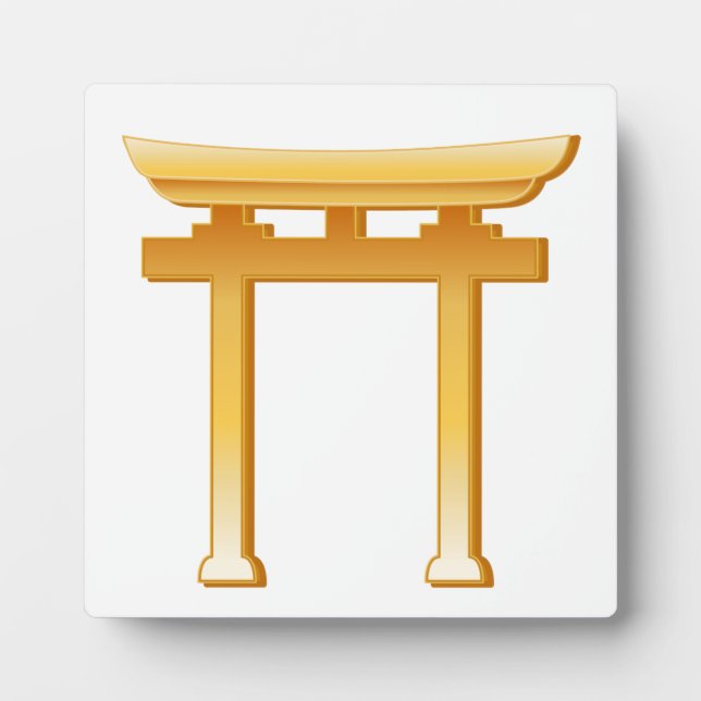 Shinto-Symbol Fotoplatte (Vorderseite)