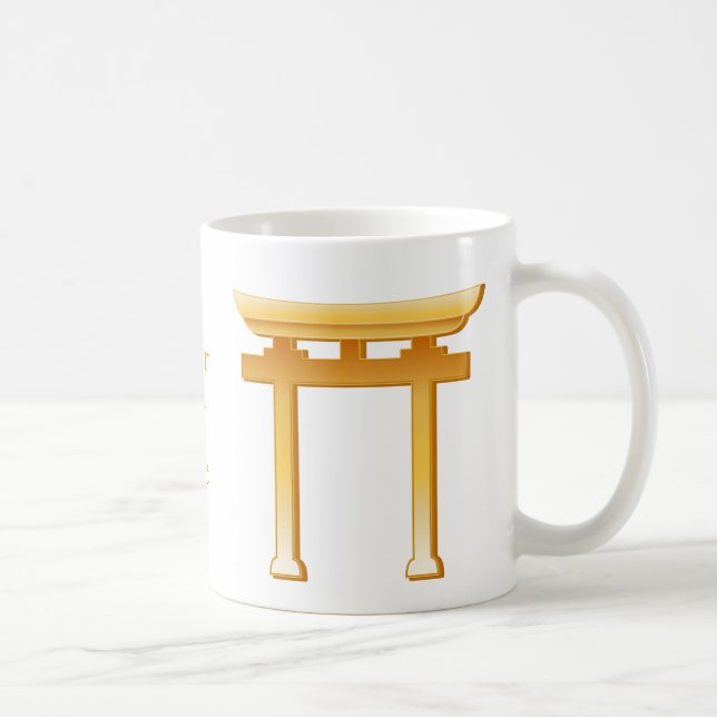 Shinto-Symbol Kaffeetasse (Rechts)