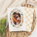Shiny 12 Days Of Christmas Photo Folien Feiertagskarte<br><div class="desc">Add some shine to your Christmas cards with real gold, silver, or rose gold foil! This classic and timeless metallic style is sure to add another level to your cards. 12 Days Of Christmas Photo Holiday Foil Cards. This holiday card design showcases a custom family photo in an oval-shaped frame....</div>