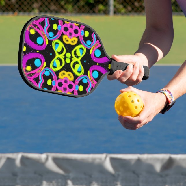 shiny Abstract art Pickleball Schläger (InSitu)