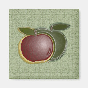 Shiny Äpfel (Salbei) Magnet