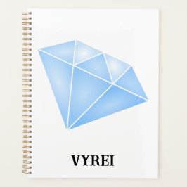 Shiny Blue Diamond Carat Planer