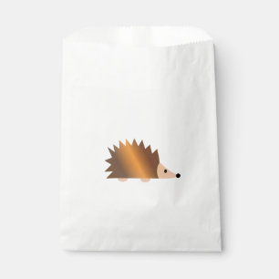 Shiny Brown Igel Geschenktütchen