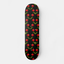Shiny Cherries Pattern Skateboard