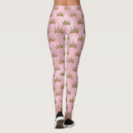 Shiny Crown Leggings