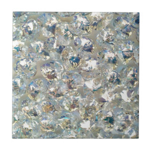 Shiny Crystals Keramik Tile Trivet Fliese