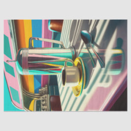 Shiny Diner Morning Coffee, Cuppa Joe Seidenpapier