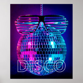 Shiny Disco Poster