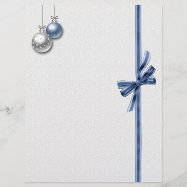 Shiny Elegant Christmas Balls (Vorderseite)