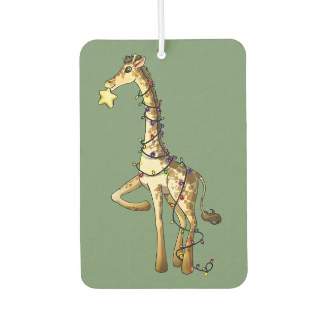 Shiny Giraffe Autolufterfrischer (Vorderseite)