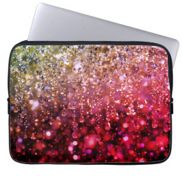 Shiny, Glittery Personalized Back to School Laptopschutzhülle