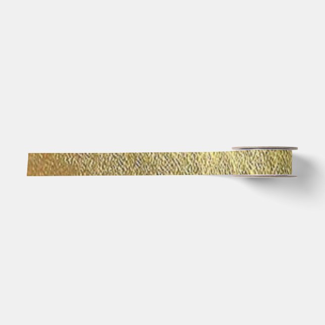 Shiny Gold Art Satinband (Vorderseite)