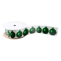 Shiny Green Christmas Ball Ornament