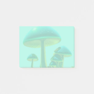 Shiny-holografische Pilze Post-it Klebezettel
