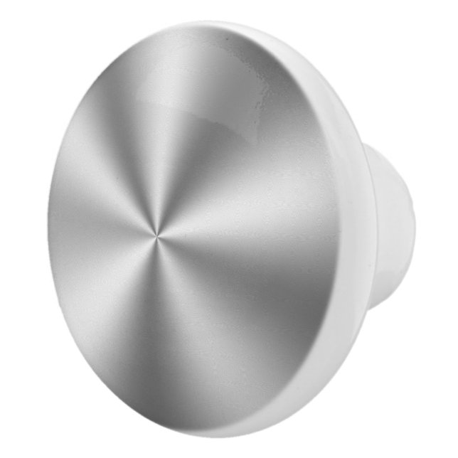 Shiny Imitate Silver Tones Stainless Steel Keramikknauf (Rechts)