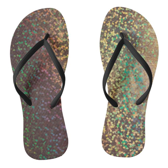 Shiny, Konfetti Flip Flops (Fußbett)