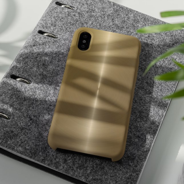 Shiny Metallic Imitate Gold Background Case-Mate iPhone Hülle (Von Creator hochgeladen)