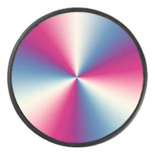 Shiny Metallic-Textur Eishockey Puck