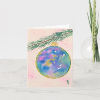 Shiny-Ornament Karte