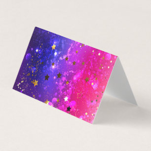 Shiny Pink Blue Background