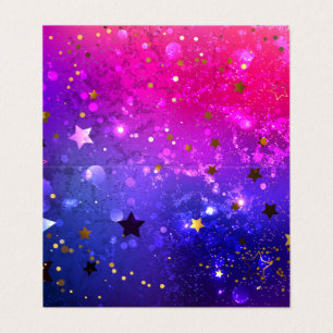 Shiny Pink Blue Background