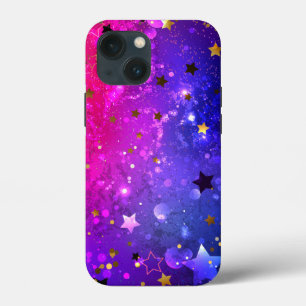Shiny Pink Blue Background Case-Mate iPhone Hülle