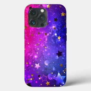 Shiny Pink Blue Background Case-Mate iPhone Hülle