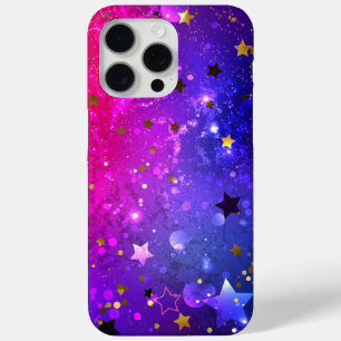 Shiny Pink Blue Background Case-Mate iPhone Hülle