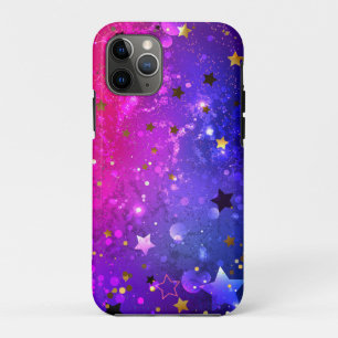 Shiny Pink Blue Background Case-Mate iPhone Hülle