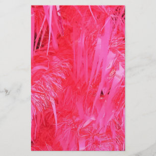 Shiny Pink Weihnachtsbaum Briefpapier