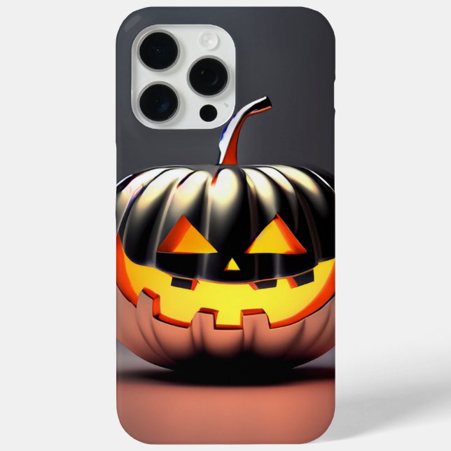 Shiny Pumpkin Halloween Case-Mate iPhone Hülle (Rückseite)