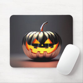 Shiny Pumpkin Halloween Mousepad