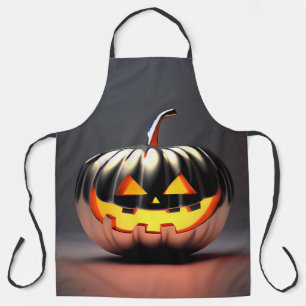 Shiny Pumpkin Halloween Schürze