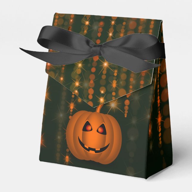 Shiny Pumpkin Halloween String Lights Gevor Box Geschenkschachtel (Vorderseite)