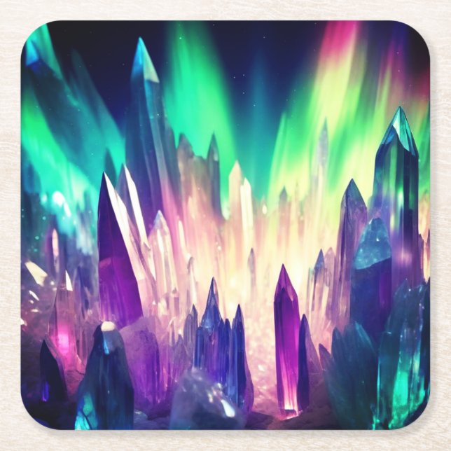 Shiny Rock Crystals Untersetzer (Vorderseite)