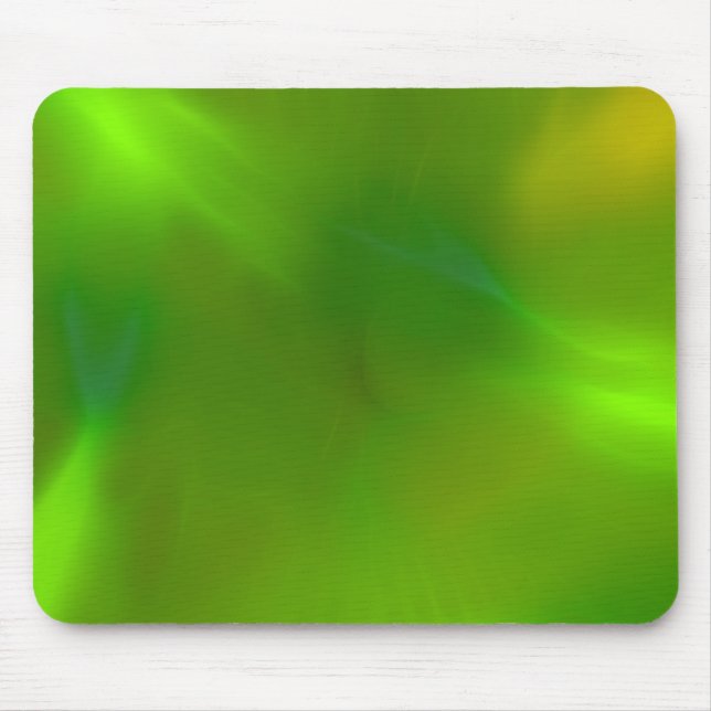 Shiny Shimmering Lime Green Mousepad (Vorne)