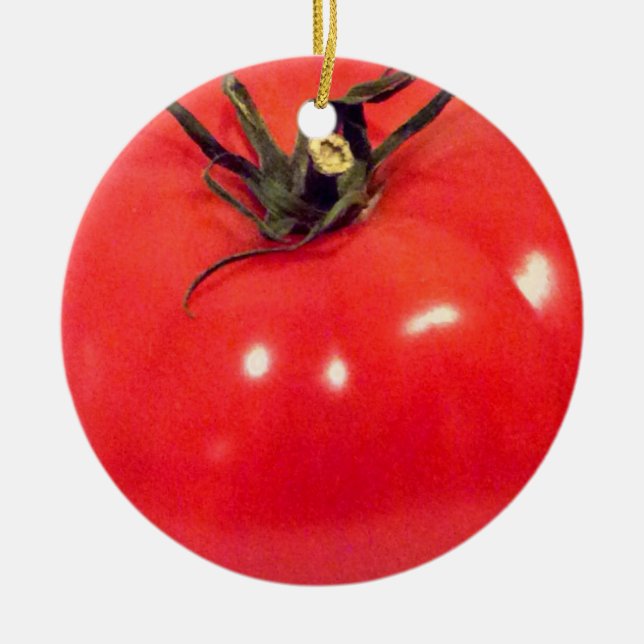 Shiny Tomato 4Sullivan Keramik Ornament (Vorne)