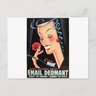 Shiny White Teeth Postkarte