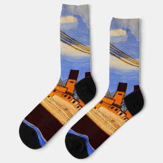 Ship Titanic socks Socken