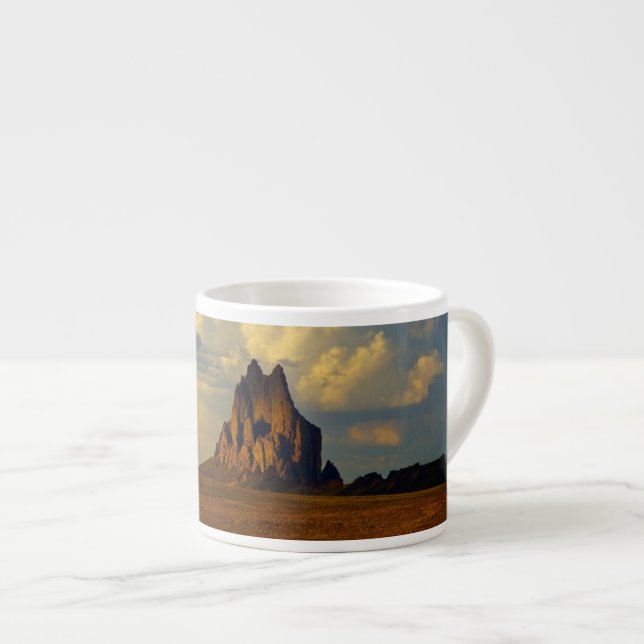 Shiprock gegen Thunderhead Espressotasse (Vorderseite Rechts)