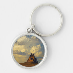 Shiprock gegen Thunderhead Schlüsselanhänger
