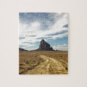Shiprock New Mexiko-Gebirgssüdwestlandschaft Puzzle