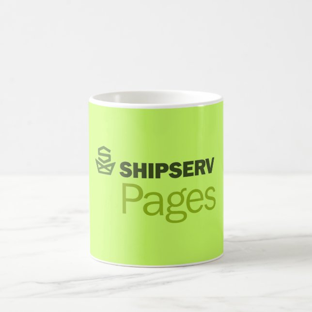 ShipServ paginiert Tasse (Mittel)