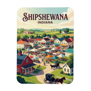 Shipshewana USA Magnet