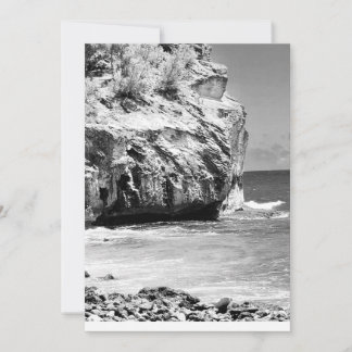 Shipwreck Cliff, Kauai Blank Flat Danke-Karte Dankeskarte