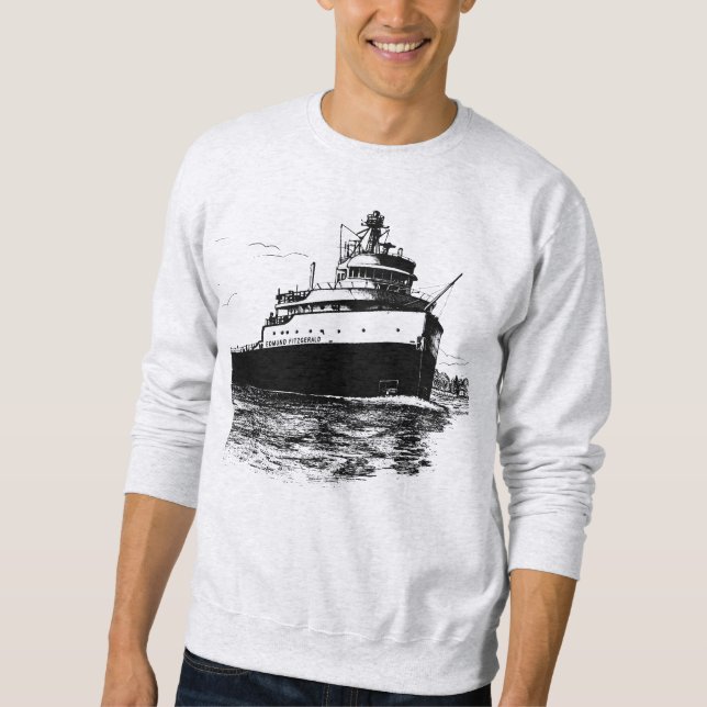 Shipwreck ~ Edmund Fitzgerald Sweatshirt (Vorderseite)