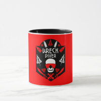 Shipwreck Scuba Divers Tasse